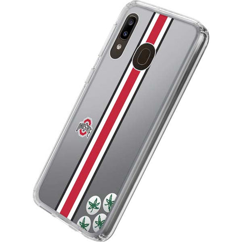 Ohio State University Buckeyes Galaxy A20 Clear Case